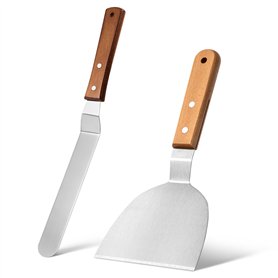 Ensemble de Spatules en Acier Inoxydable