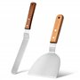 Ensemble de Spatules en Acier Inoxydable