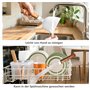 Ensemble de Spatules en Acier Inoxydable, Spatule à Steak de 10 Pouces et Spatule à Crème de 8 Pouces avec Poignées en Bois, Cui