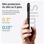 Spigen Rugged Armor Coque pour iPhone 13 - Noir Mat