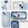 Spigen Coque pour iPhone 14 Plus, Ultra Hybrid MagFit, [Anti-jaunissement] 6,7 Pouces - Blanc