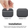 elago Coque en Silicone Compatible avec Apple AirPods Pro 2ème Génération Étui, Etui Housse de Protection, LED Frontale Visible,