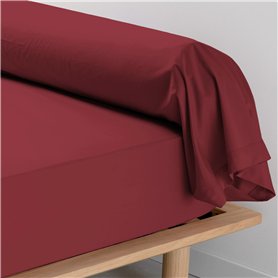 Pizuna Coton Peigné Traversin 45x145 cm 2 Pièces Rouge Rio