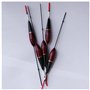 LSHEL 10 Pièces Flotteurs de Pêche Bobber Bâton Flotteur Liège Antenne Bois de Balsa 2G 13.4CM / 5.3IN