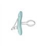 MAM MAM Lot de 2 tétines confortables de 0 à 3 mois en 100% silicone avec design unique, kit d'accessoires pour bébé doux et lég