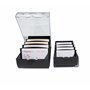 Exacompta - Réf. 5331423D - 1 Learning box BUNNYBOX A8 - dimensions 19,5x10x6,2 cm - coloris Office noir/cristal - capacité jusq