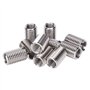 10 Pièces Intérieur M12 * 1.75 Extérieur M16 * 2 Longueur 20mm en Acier Inoxydable Mâle Femelle Réduisant le Matériel de Fixatio