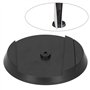Support Vertical pour PS5 Console de Jeu, Support de Fixation de Quai Vertical Professionnel Base de Console de Jeu Peu Encombra