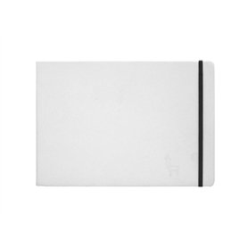 ETCHR A4 Carnet de croquis - Presse à chaud Carnet de croquis pour supports mixtes - Couverture rigide Bloc à dessin Carnet de c
