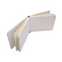 ETCHR A4 Carnet de croquis - Presse à chaud Carnet de croquis pour supports mixtes - Couverture rigide Bloc à dessin Carnet de c