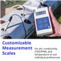 Bluelab METCOMPLUS Combo Meter Plus-Combi mètre pour Le pH, la température et la conductivité-étalonnage Facile, Fonctionne dans