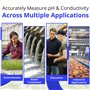Bluelab METCOMPLUS Combo Meter Plus-Combi mètre pour Le pH, la température et la conductivité-étalonnage Facile, Fonctionne dans