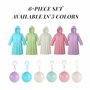 poncho de pluie épais pour femme