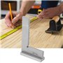 Acier inoxydable Robuste et haute précision Traitement d'angle Bloc d'angle Plaque d'angle de degré Angle de surface Essai tremp