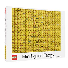 Lego® Minifigure Faces 1000-Piece Puzzle
