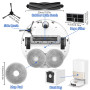 Kit d'accessoires pour Dreame L10s Pro Ultra Heat/ L10s Ultra Gen 2, 24 Pièces pour Dreame X30 Ultra/Mova E30 Ultra, Robots aspi