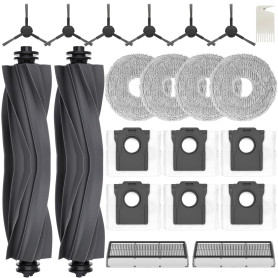 Kit d'accessoires pour Dreame L10s Pro Ultra Heat/ L10s Ultra Gen 2/ X30 Ultra/MOVA E30 Ultra, JKOISL 2 brosses à roulettes, 6 s