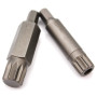Ensemble de 22 Pièces XZN Jeu de Douilles Multiples Dents Embouts M4 M5 M6 M8 M9 M10 M12 M14 M16 M18 Adaptateur 1/2 3/8 Pouce