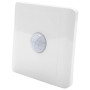 Aisuoka Interrupteur de Capteur de Mouvement Infrarouge PIR 220V ContrôLe Automatique Interrupteur D'éClairage de Lampe LED DéTe