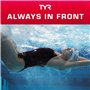 TYR Mixte Solid Bonnet de bain latex, ROYAL, Taille unique EU