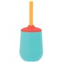 Tasse d'apprentissage - NUBY - Silicone - 120 ml - Des 6 mois - Mulitcolore