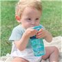 Lot de 2 gourdes - NUBY - Incredible Gulp - 360 ml - Dinosaures