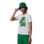 T shirt à manches courtes Enfant Nike JDB FUEL UP COOL DOWN DROPS SS 95D150 001 Blanc