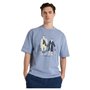 T-shirt à manches courtes homme New Balance Perfect Match Tennis T Shirt MT51412 DUS Bleu