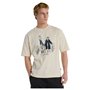 T-shirt à manches courtes homme New Balance Perfect Match Tennis T Shirt  MT51412 LIN Blanc
