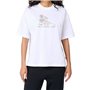 T-shirt à manches courtes femme New Balance WT43556 WT Blanc