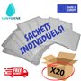 SANYGIENE | Alèse Matelas Jetable 90 X 190/200 cm | Lot de 20 Protections | Protège Matelas Economique | Anti Tâches - Anti Bact
