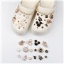 Accessoires de Chaussure en Strass Épingles à Chaussures