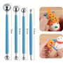 YANGWEN 24 Pièces Set d'Outils de Poterie – Kit Complet de Sculpture sur Argile pour Céramique, Modelage et Gaufrage – Outils Pr