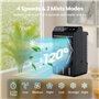 5 en 1 Climatiseur Portable Rafraichisseur D'air Silencieux avec Télécommande