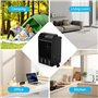 Climatiseur Mobile, 5 en 1 Climatiseur Portable Rafraichisseur D'air Silencieux avec Télécommande, 4 Vitesses, 2 Brumes, 2-12H T