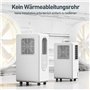 Climatiseur Mobile sans évacuation 3 en 1 : climatiseur, déshumidificateur, ventilateur - Économie d'énergie de 150 W pour cuisi