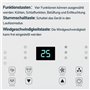 Climatiseur Mobile sans évacuation 3 en 1 : climatiseur, déshumidificateur, ventilateur - Économie d'énergie de 150 W pour cuisi
