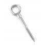 QWORK® 8 Pcs. Boulon àœil avec fileté bois 8 mm - M8 x 80 mm - Acier inoxydable 304