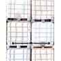 QWORK® Connecteur de réservoir IBC, Kits de Connexion IBC, pour 2 réservoirs IBC côte à côte, Robinet col de Cygne 3/4", Accesso