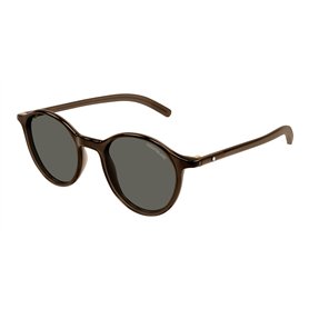 Montblanc Homme Mb0324s Sunglass Man Recycled Injected A Lunettes de Soleil