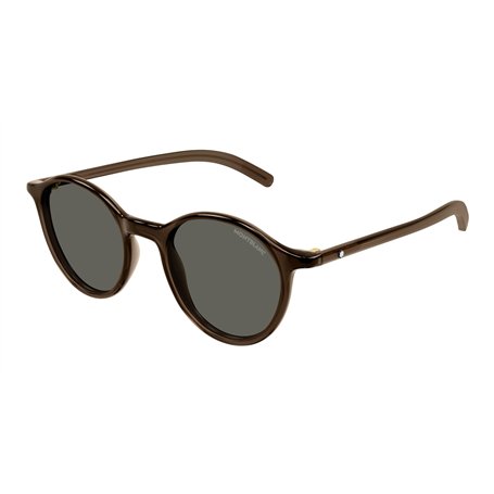 Montblanc Homme Mb0324s Sunglass Man Recycled Injected A Lunettes de Soleil