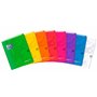 OXFORD EasyBook Lot de 10 Cahiers Agrafés Petits Formats 17 x 22cm 96 Pages Grands Carreaux Seyès 90gr Couleurs Assorties