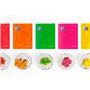 OXFORD EasyBook Lot de 10 Cahiers Agrafés Petits Formats 17 x 22cm 96 Pages Grands Carreaux Seyès 90gr Couleurs Assorties