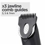 BaByliss Lithium Power Multi-Trimmer Kit de toilettage sans fil avec tondeuse à barbe, tondeuse à poils d'oreille et nez, étanch