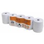 Exacompta - Réf. 40359E - Paquet de 5 bobines pour tickets de caisse 76x70 mm - 24m- 2 plis chimique (blanc/blanc) autocopiant 5
