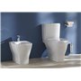 JACOB DELAFON Bidet céramique au sol Carénage mural Facile à nettoyer et à entretenir Comprend des fixations cachées au sol Coul