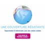 Clairefontaine 303101C Lot de 10 Cahiers Agrafés Mimesys - A4 21x29,7 cm - 48 Pages Grands Carreaux - Papier Blanc 90 g - Couver