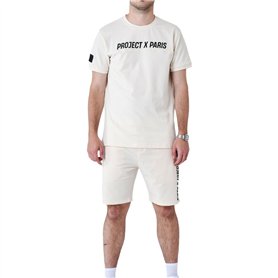 T-shirt à manches courtes homme Project X Paris PROJECT T- SHIRT 2510175 CC Beige