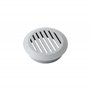 cyclingcolors 10x Grille de ventilation aération ronde plastique diamètre encastrement 50mm hauteur 12.5mm cache protection plaf