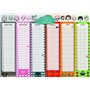 Pack de trois calendriers perpetuels anniversaires et dates importantes - Famille couple et copains - Français